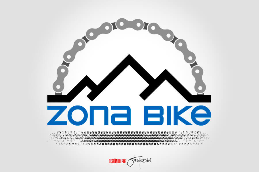 Diseño de Logotipo Zona Bike - Studio StrigoiDan MX